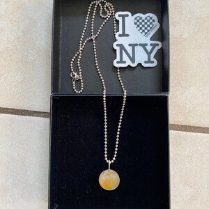 Tarin Thomas Everett Necklace - Ocean Jasper Sterling Silver 24" Chain